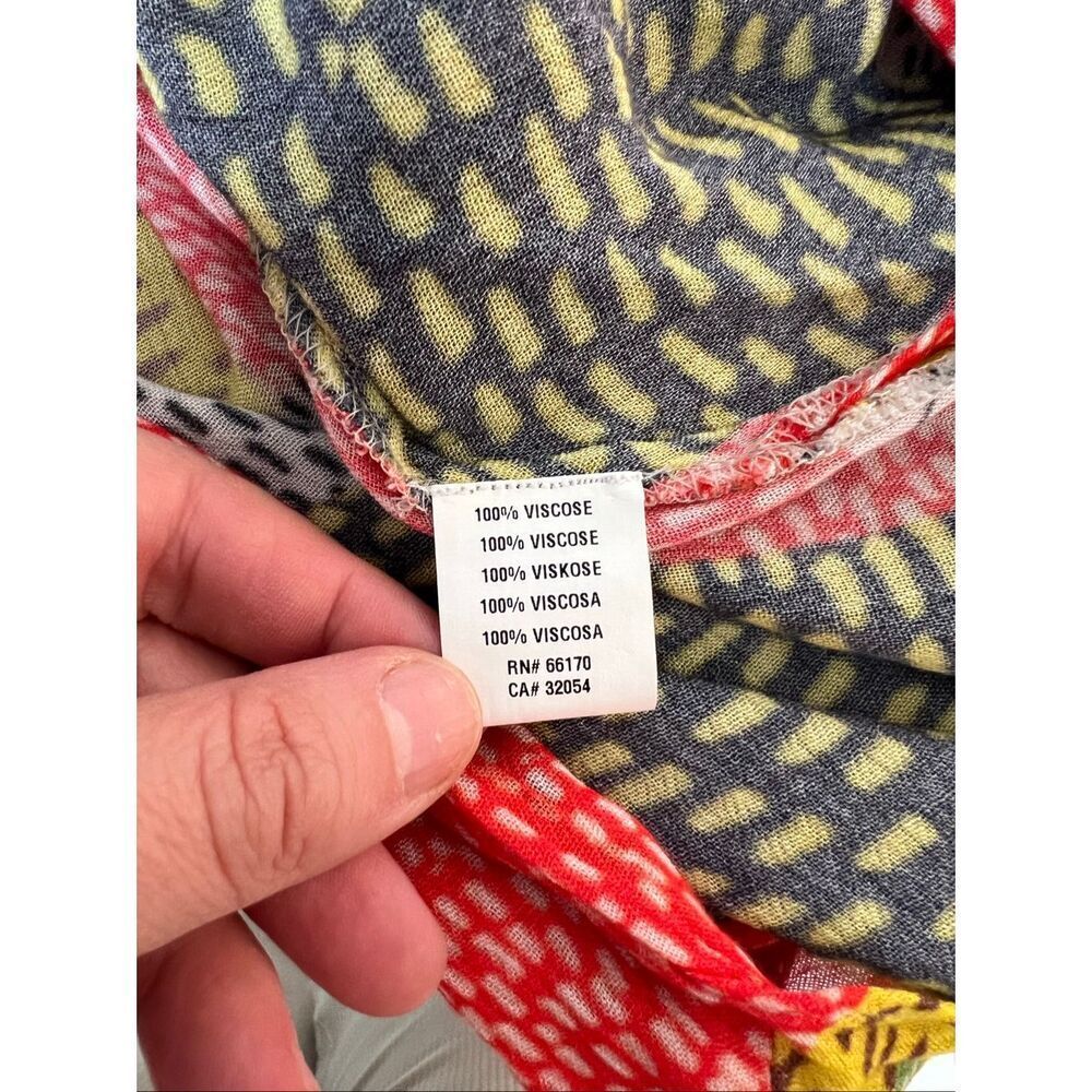 Blink London Anthropologie unique wrap long sleeve blouse size xl - Picture 11 of 13